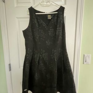 Black cocktail dress